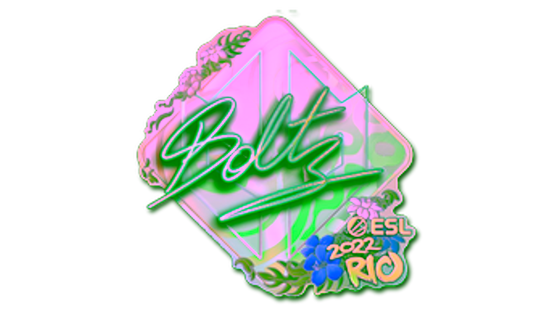 Exibição para Sticker | boltz (Holo) | Rio 2022