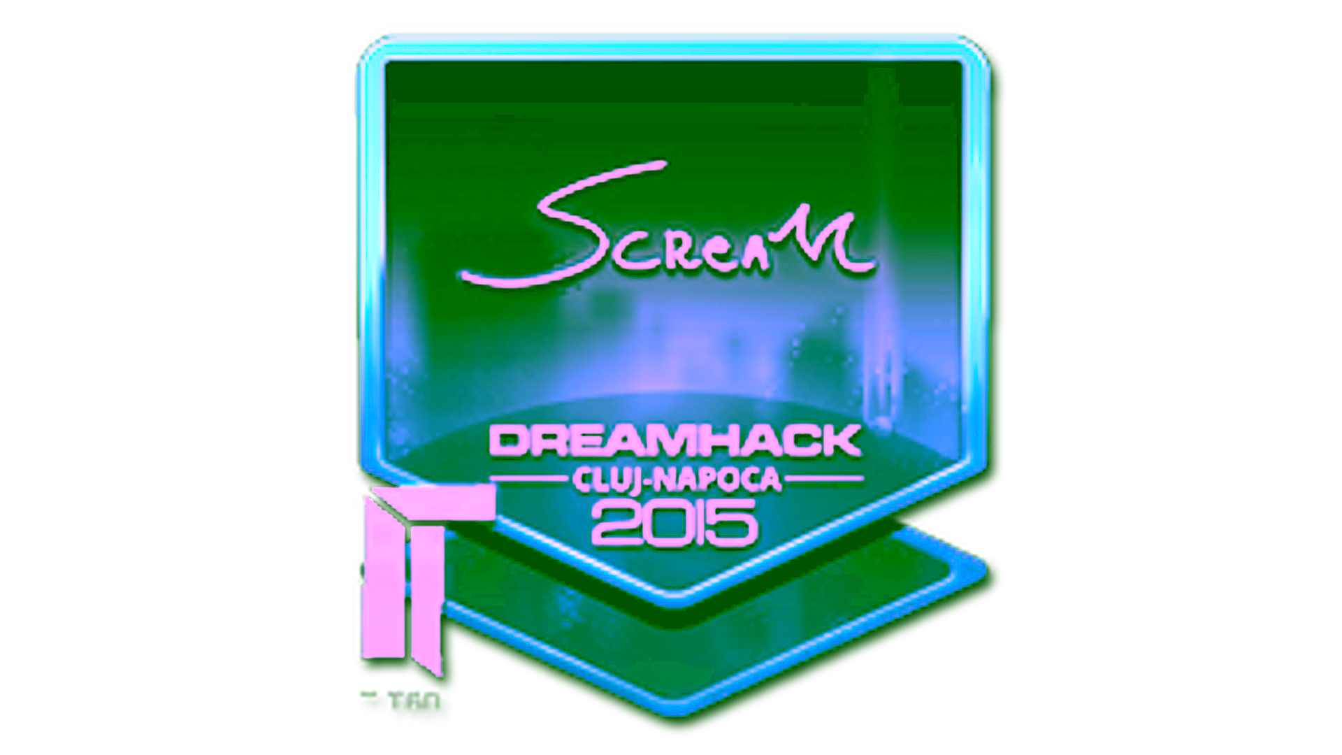 Display for Sticker | ScreaM (Foil) | Cluj-Napoca 2015