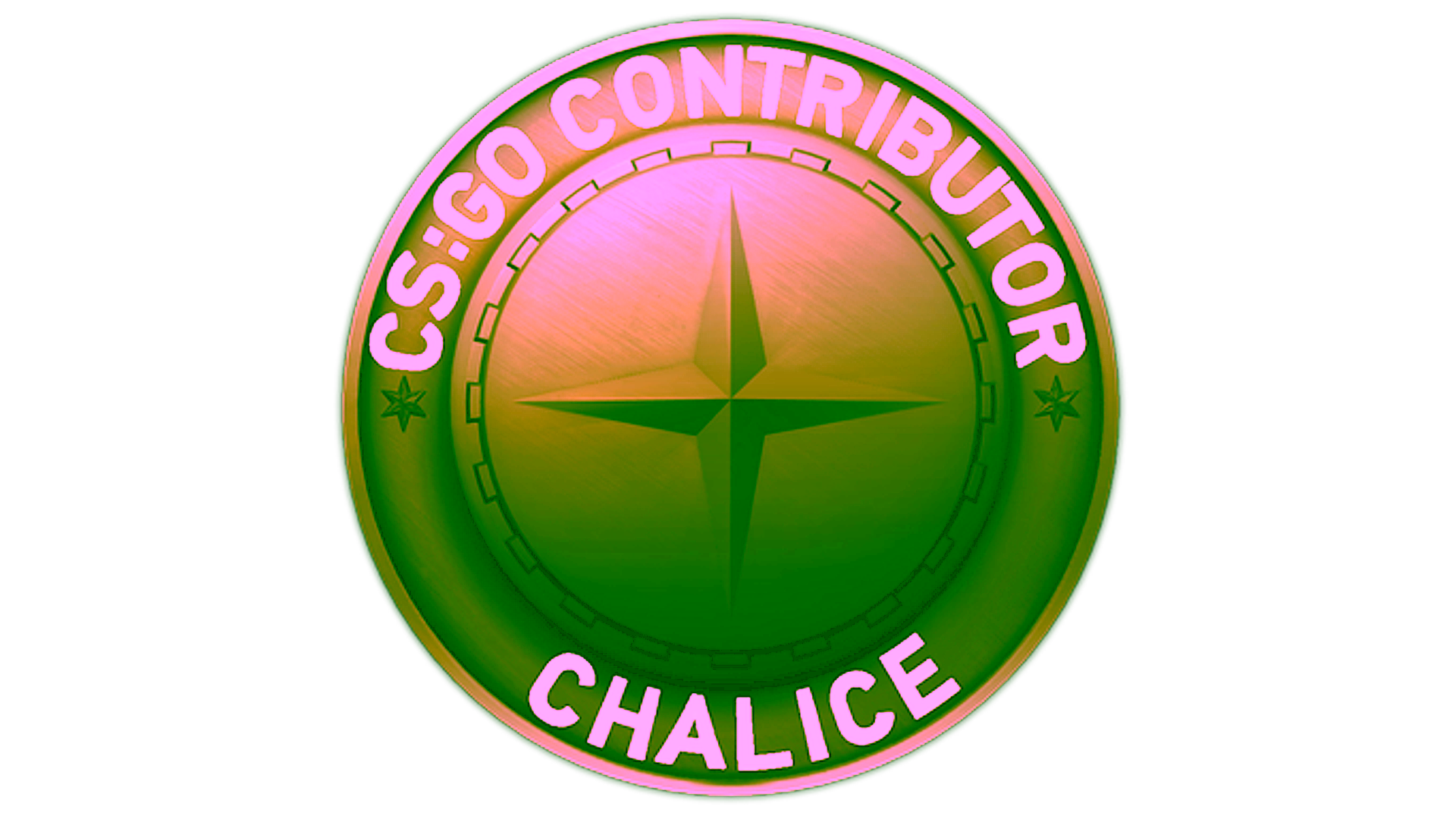 Display for Chalice Map Coin