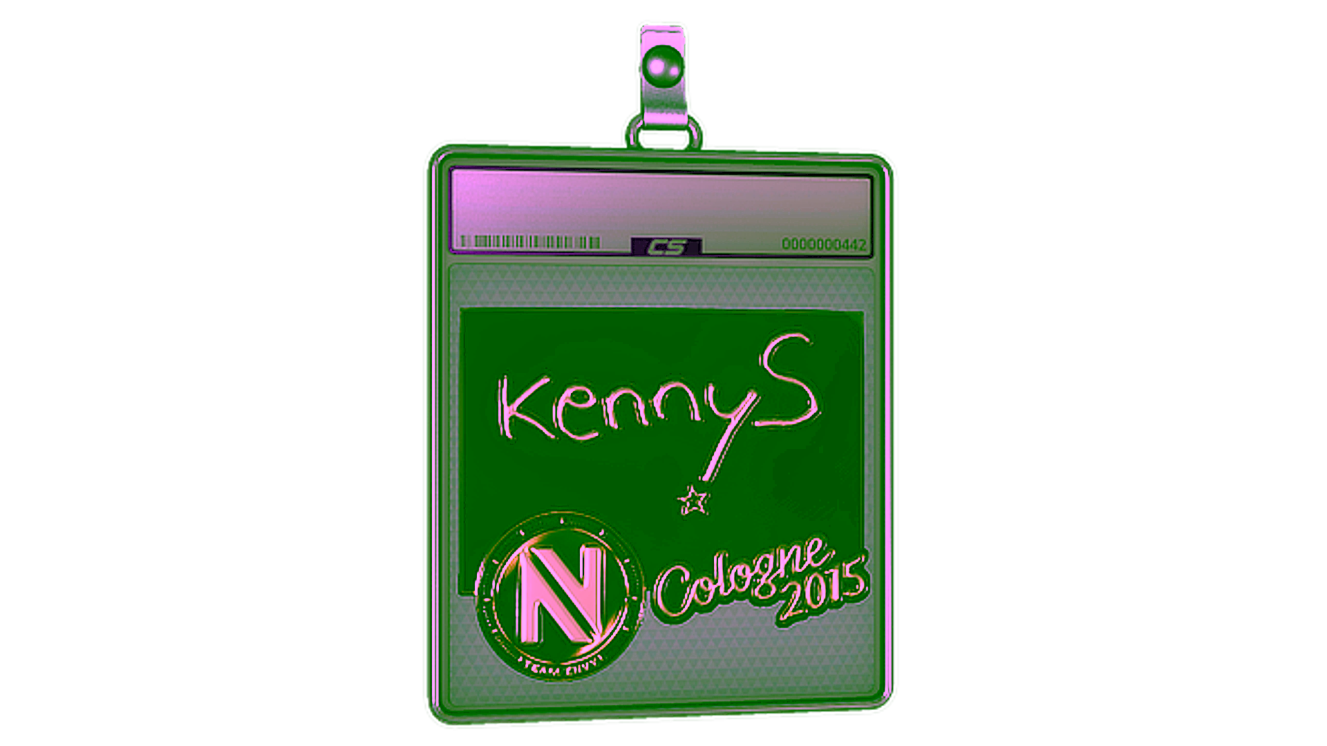 Affichage pour Sticker Slab | kennyS (Gold) | Cologne 2015