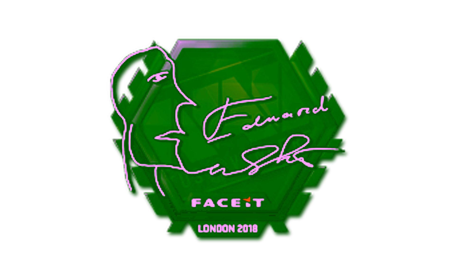 Display for Sticker | Edward | London 2018