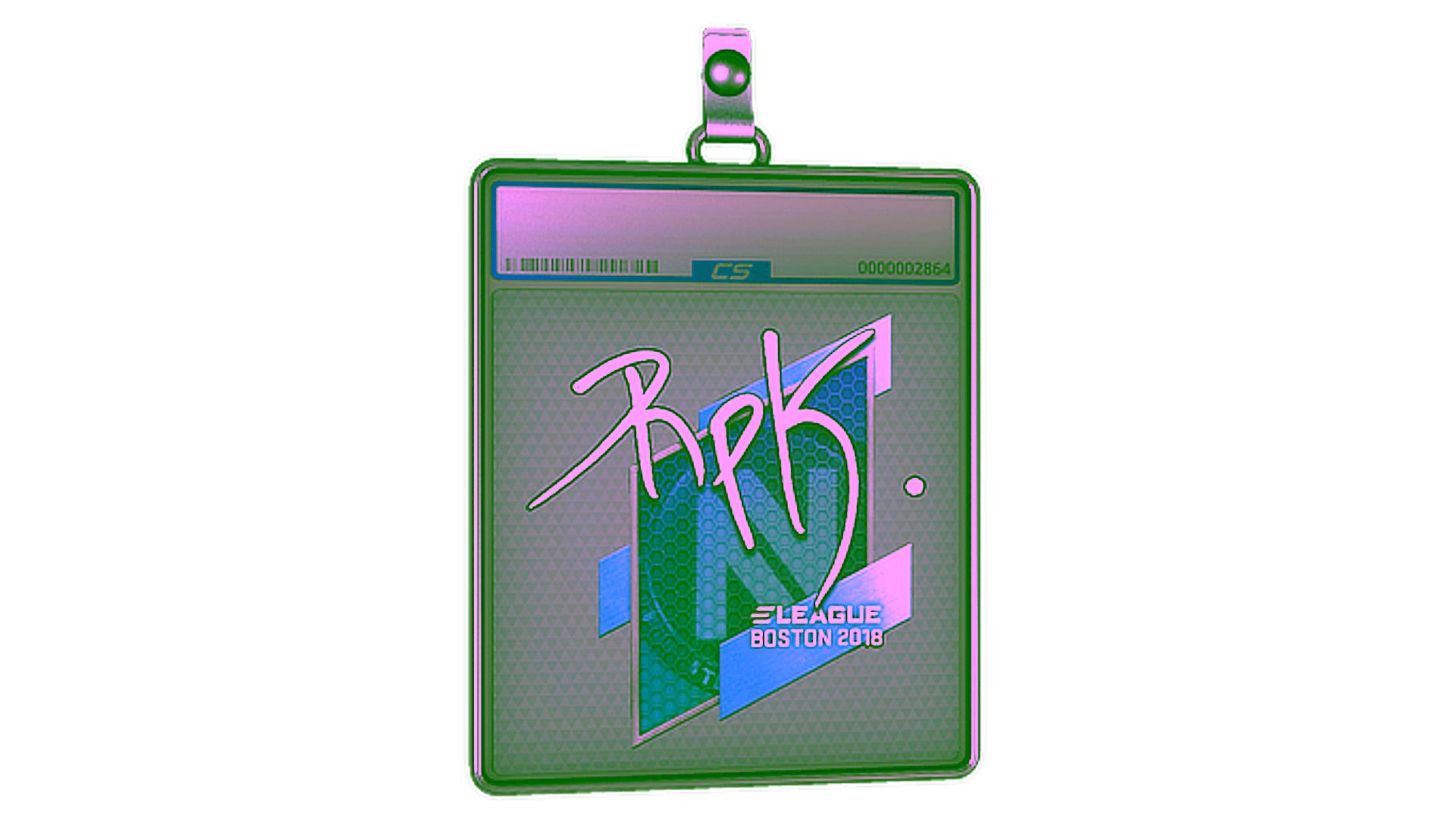 Display for Sticker Slab | RpK | Boston 2018