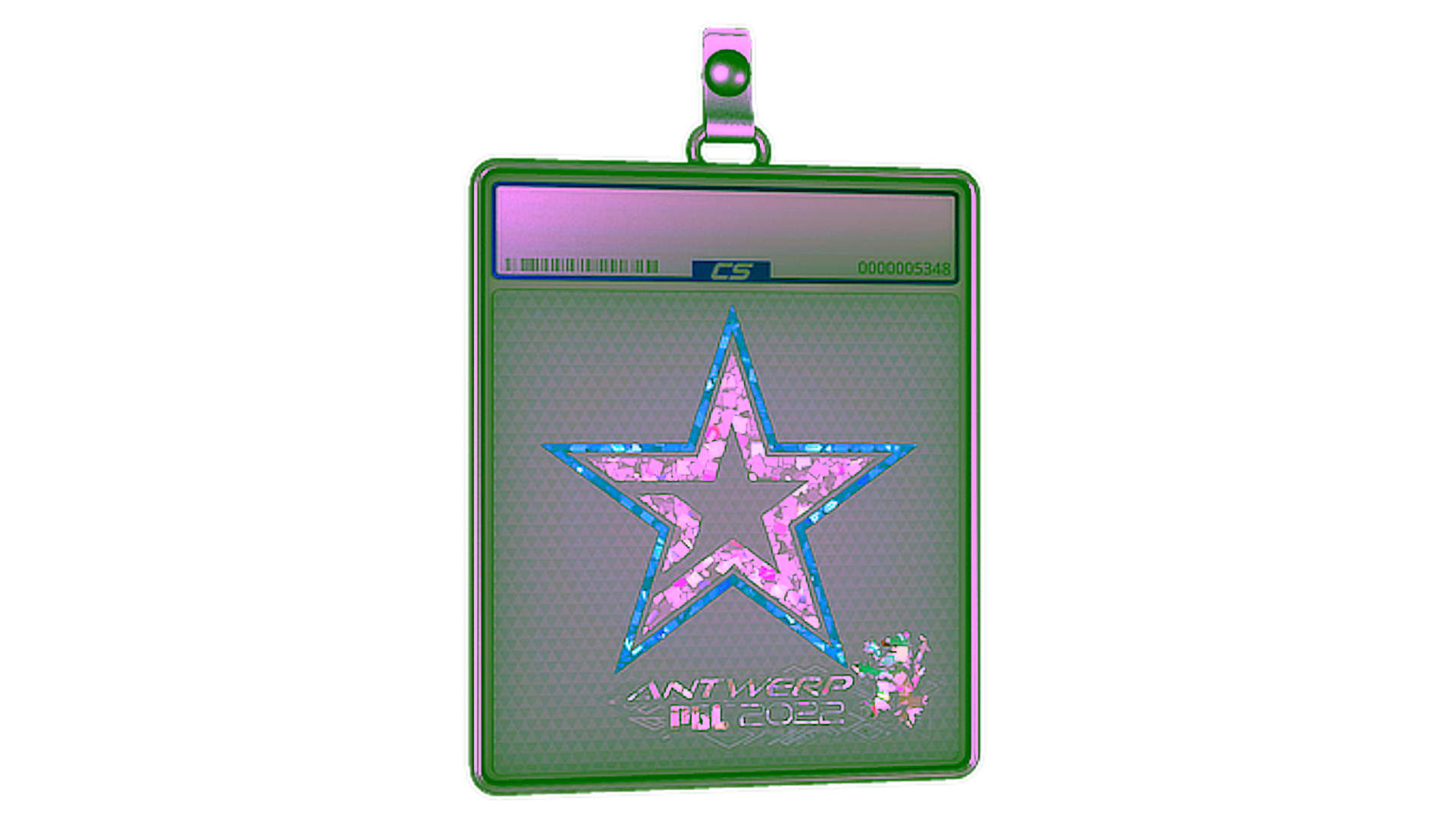 Display for Sticker Slab | Complexity Gaming (Glitter) | Antwerp 2022