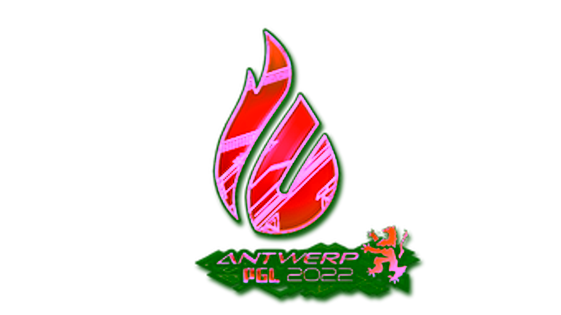 Visar för Sticker | Copenhagen Flames (Holo) | Antwerp 2022