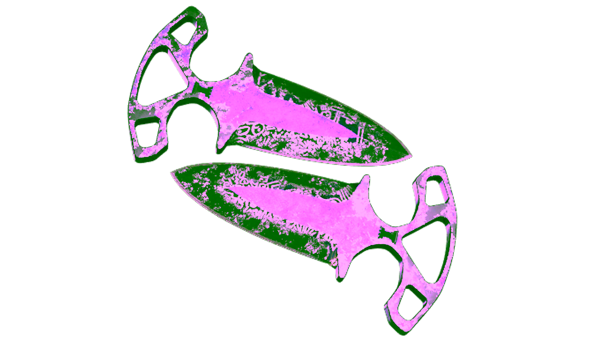 Display for ★ StatTrak™ Shadow Daggers | Freehand (Battle-Scarred)