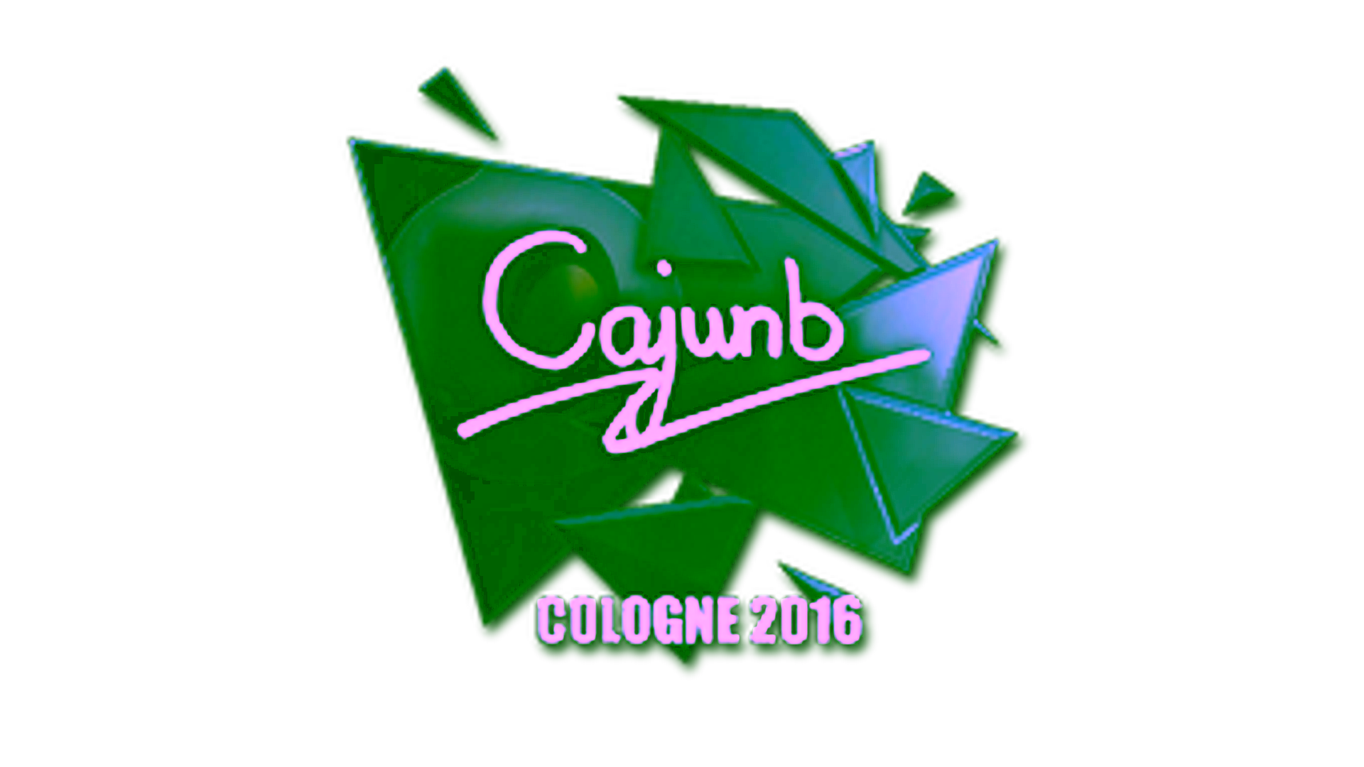 Visar för Sticker | cajunb (Foil) | Cologne 2016