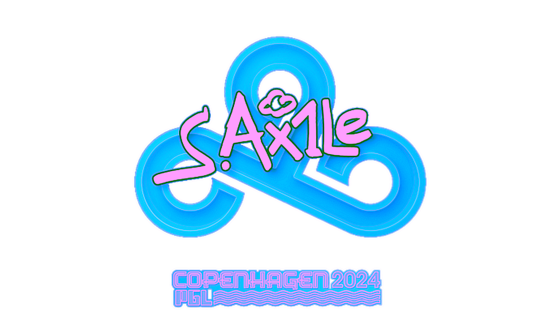 Display for Sticker | Ax1Le | Copenhagen 2024