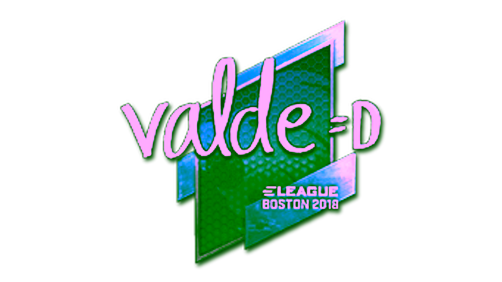 Rodyti Sticker | v4lde (Foil) | Boston 2018