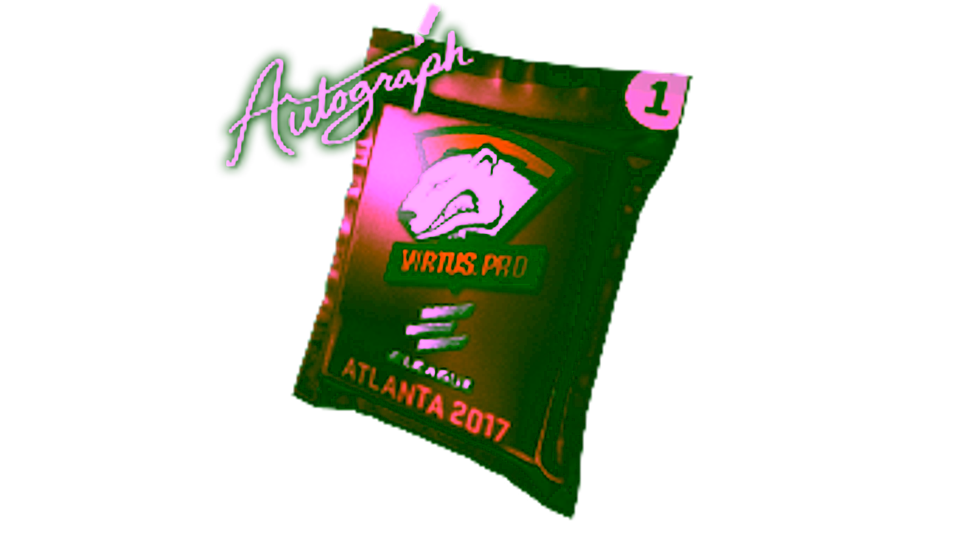 Display for Autograph Capsule | Virtus.Pro | Atlanta 2017