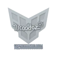 Sticker nicoodoz Copenhagen 2024