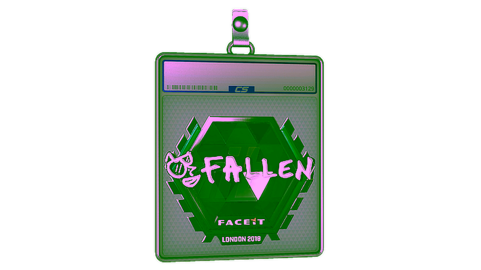 Display for Sticker Slab | FalleN (Foil) | London 2018