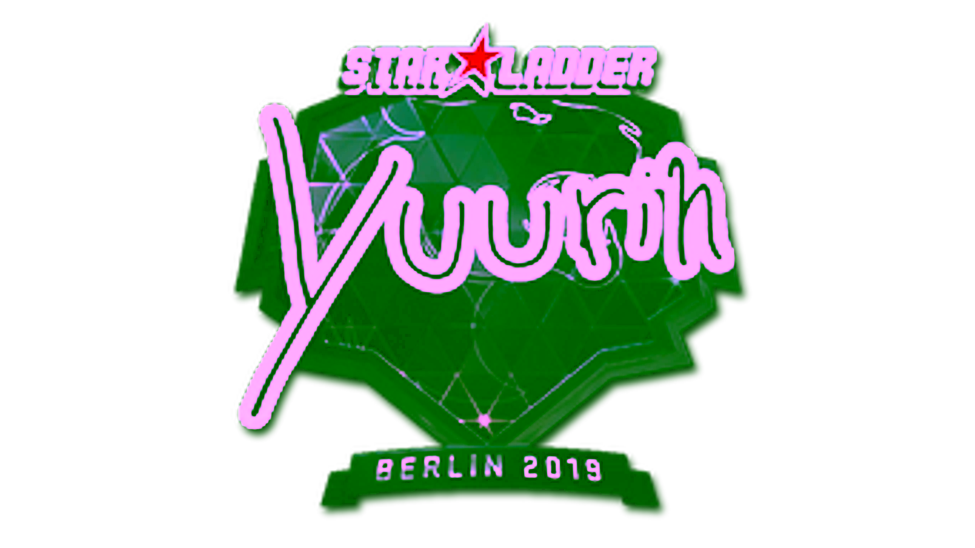 Display for Sticker | yuurih (Foil) | Berlin 2019
