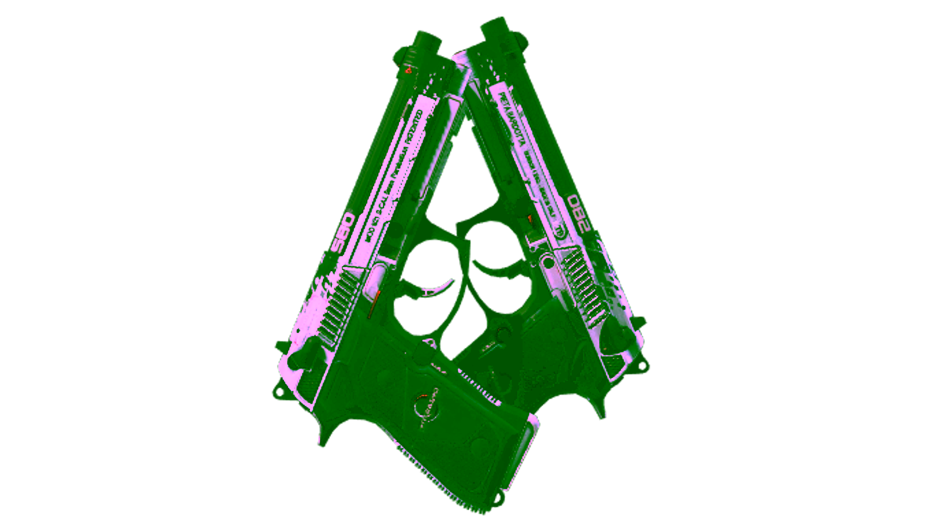 عرض لـ StatTrak™ Dual Berettas | Dezastre (Well-Worn)