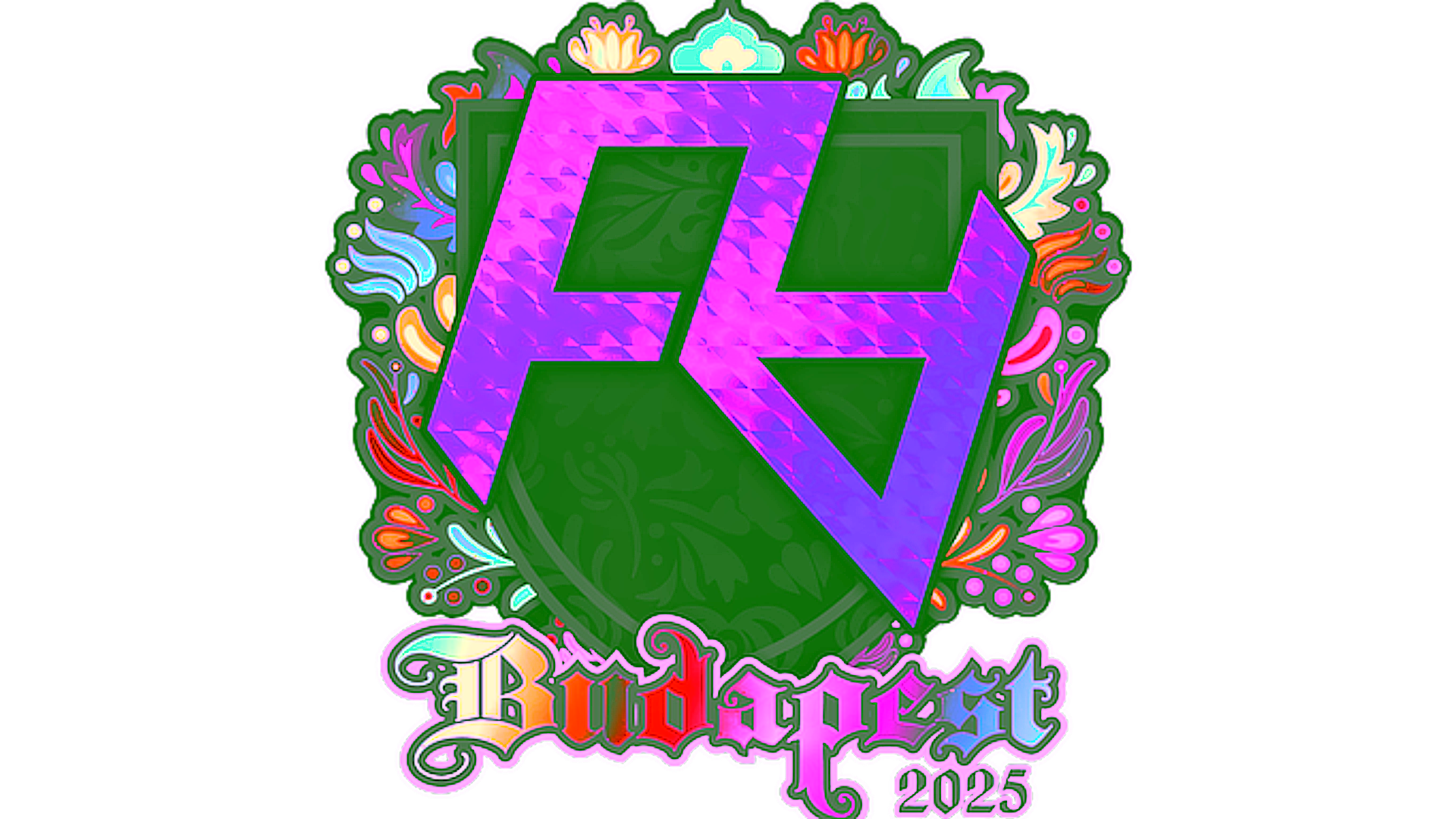 Visar för Sticker | Rare Atom (Holo) | Budapest 2025