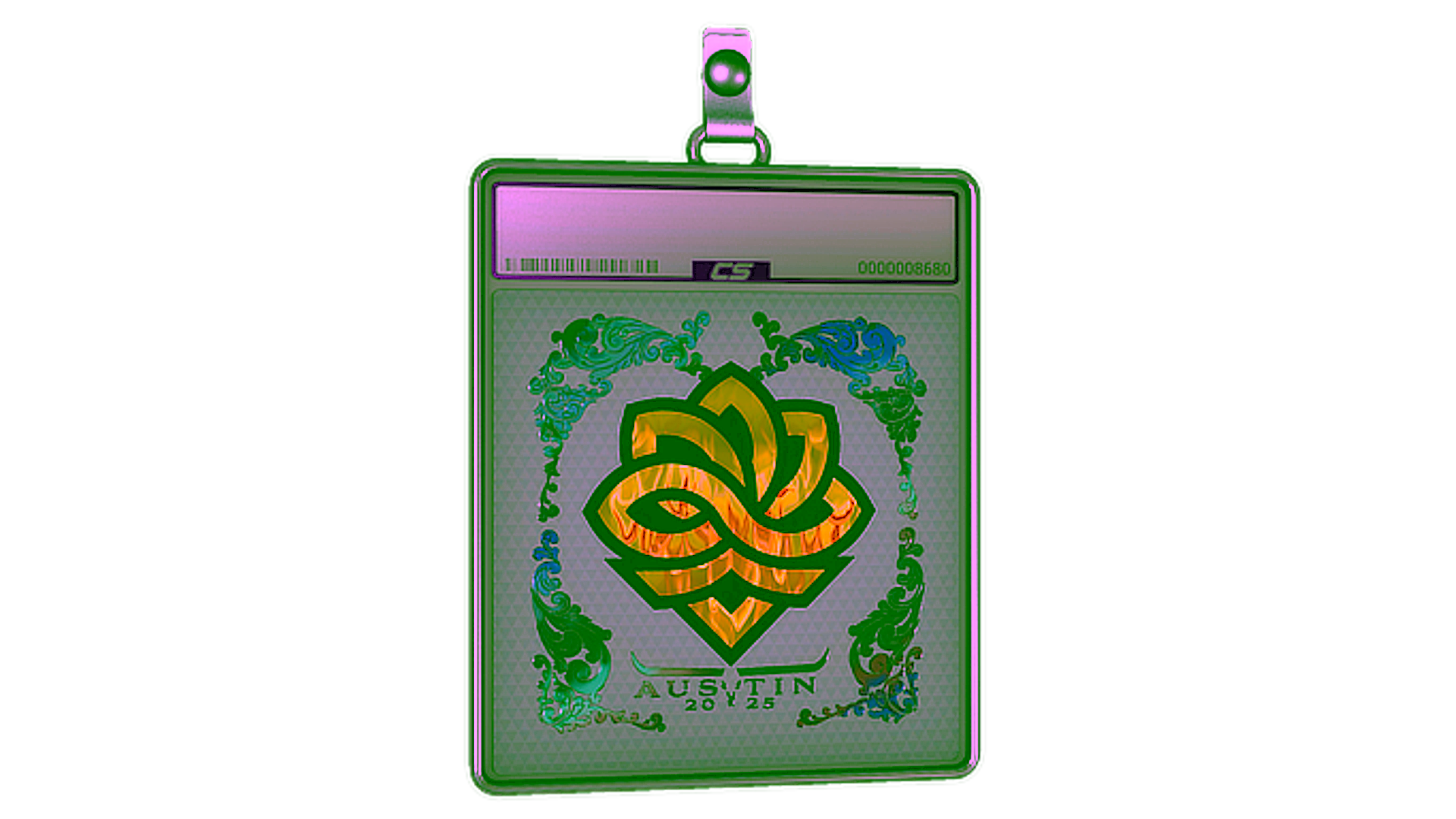 Display for Sticker Slab | Legacy (Holo) | Austin 2025