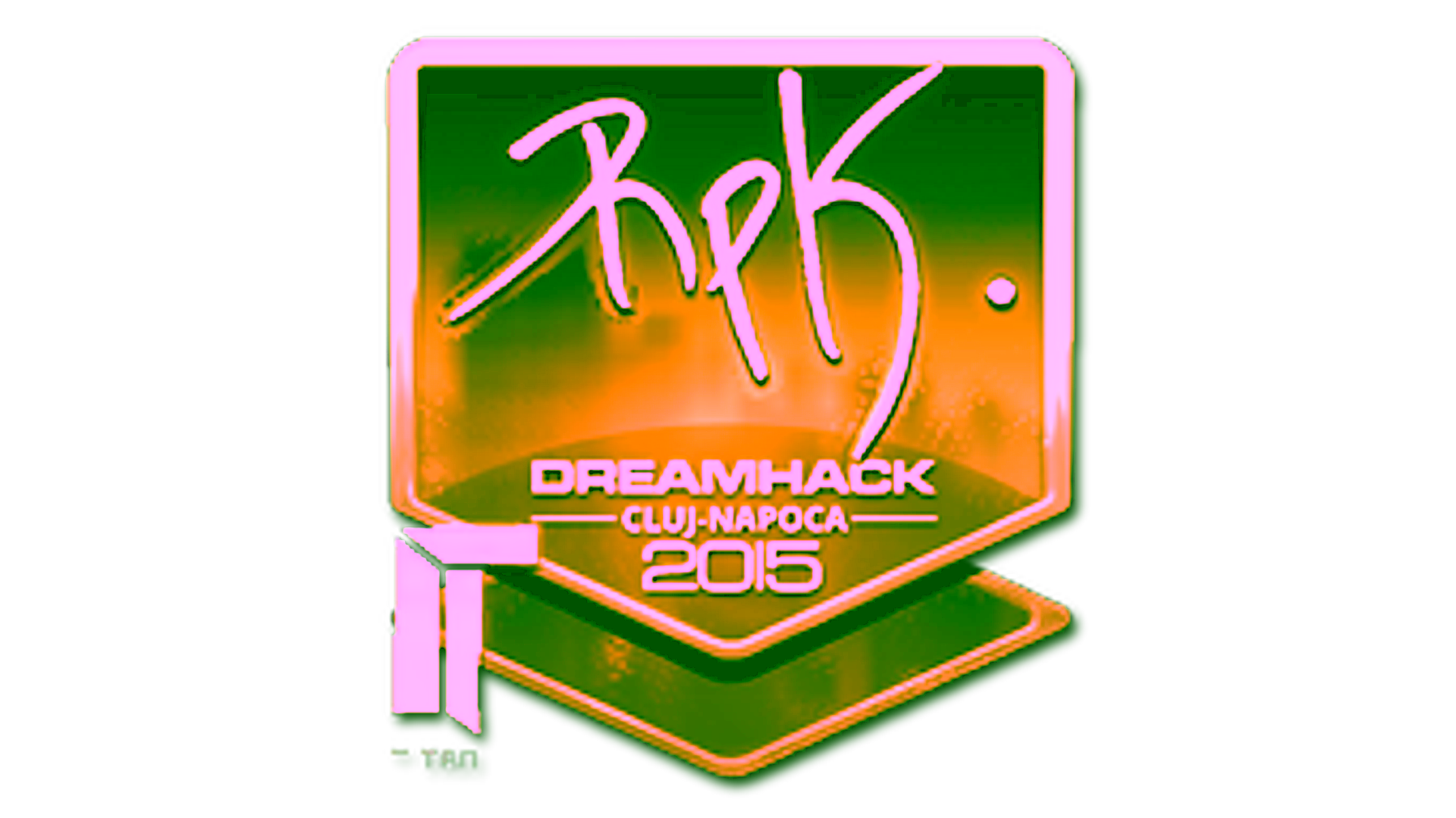 Display for Sticker | RpK (Gold) | Cluj-Napoca 2015