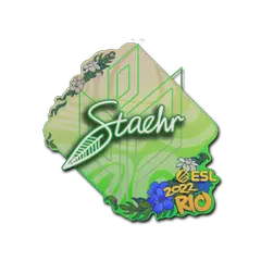 Sticker Staehr Rio 2022