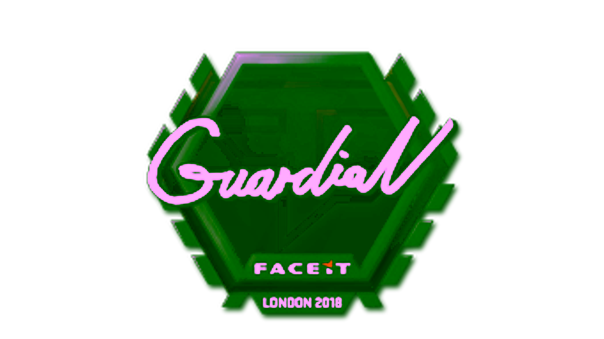 Display for Sticker | GuardiaN | London 2018