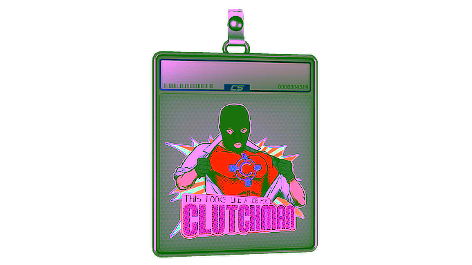 Display for Sticker Slab | Clutchman (Holo)