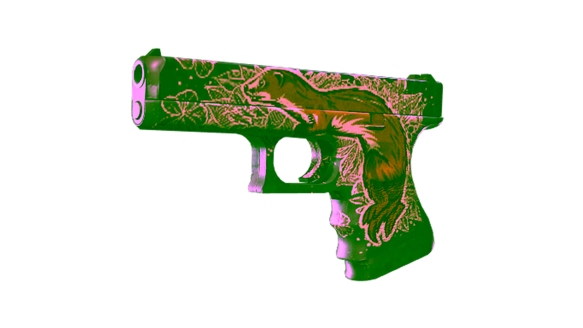 Visar för StatTrak™ Glock-18 | Weasel (Well-Worn)