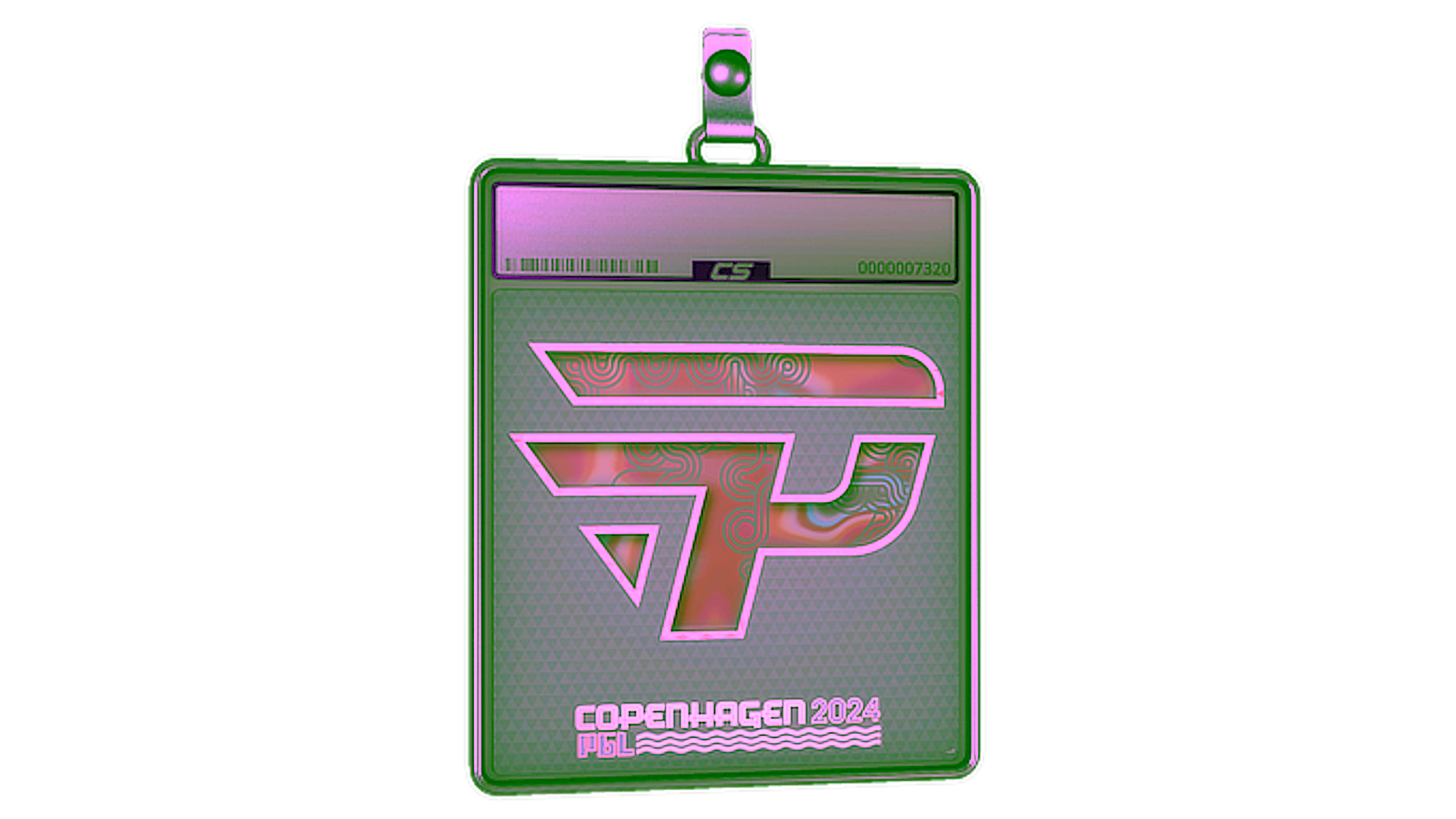 Display for Sticker Slab | paiN Gaming (Holo) | Copenhagen 2024