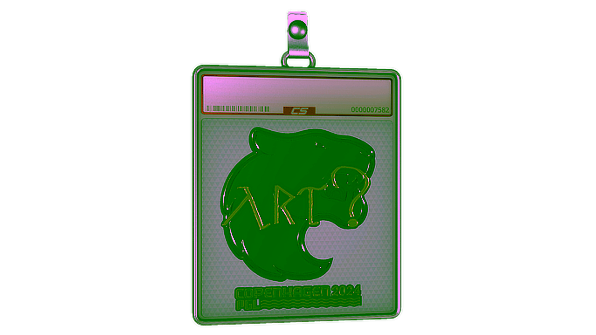 Display for Sticker Slab | arT (Gold) | Copenhagen 2024