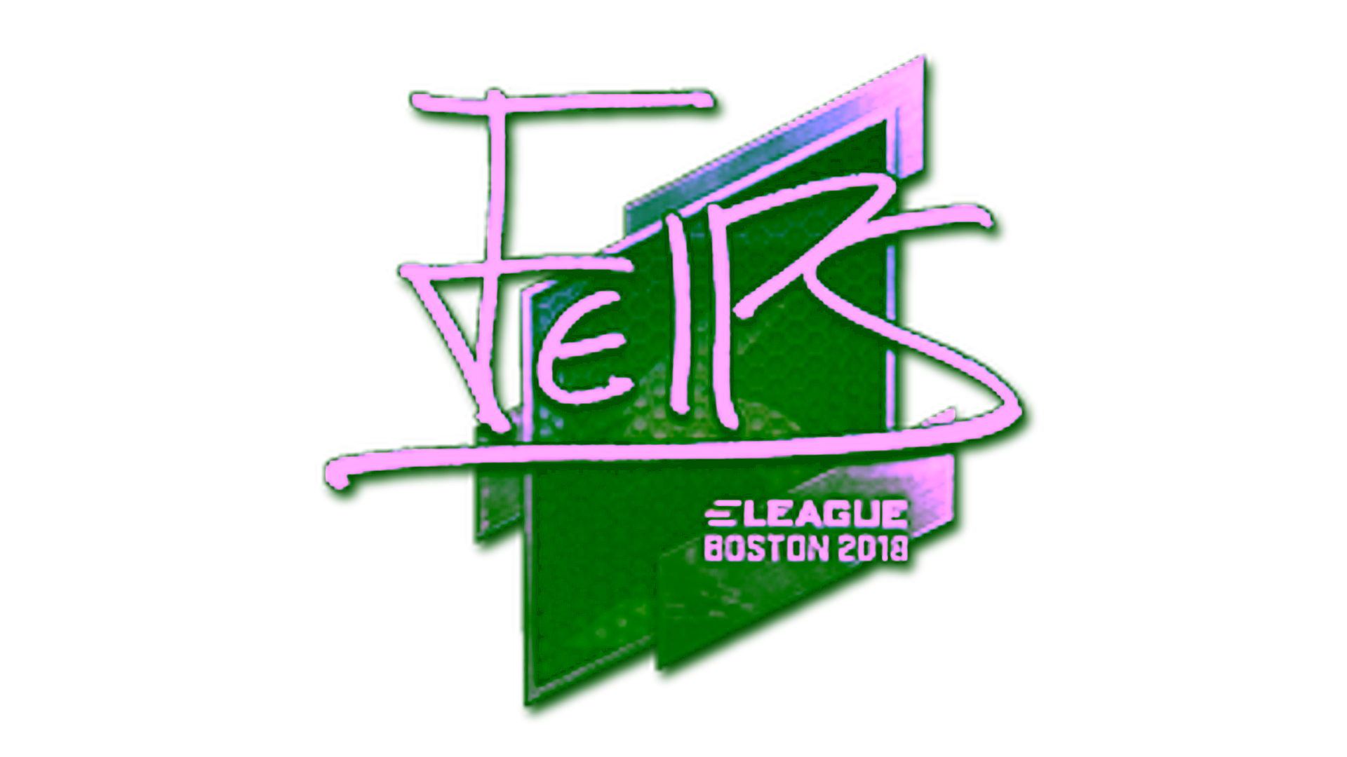 Display for Sticker | felps (Foil) | Boston 2018