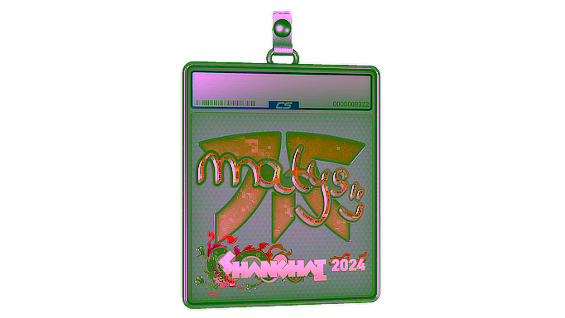 Mostrar para Sticker Slab | MATYS (Glitter) | Shanghai 2024