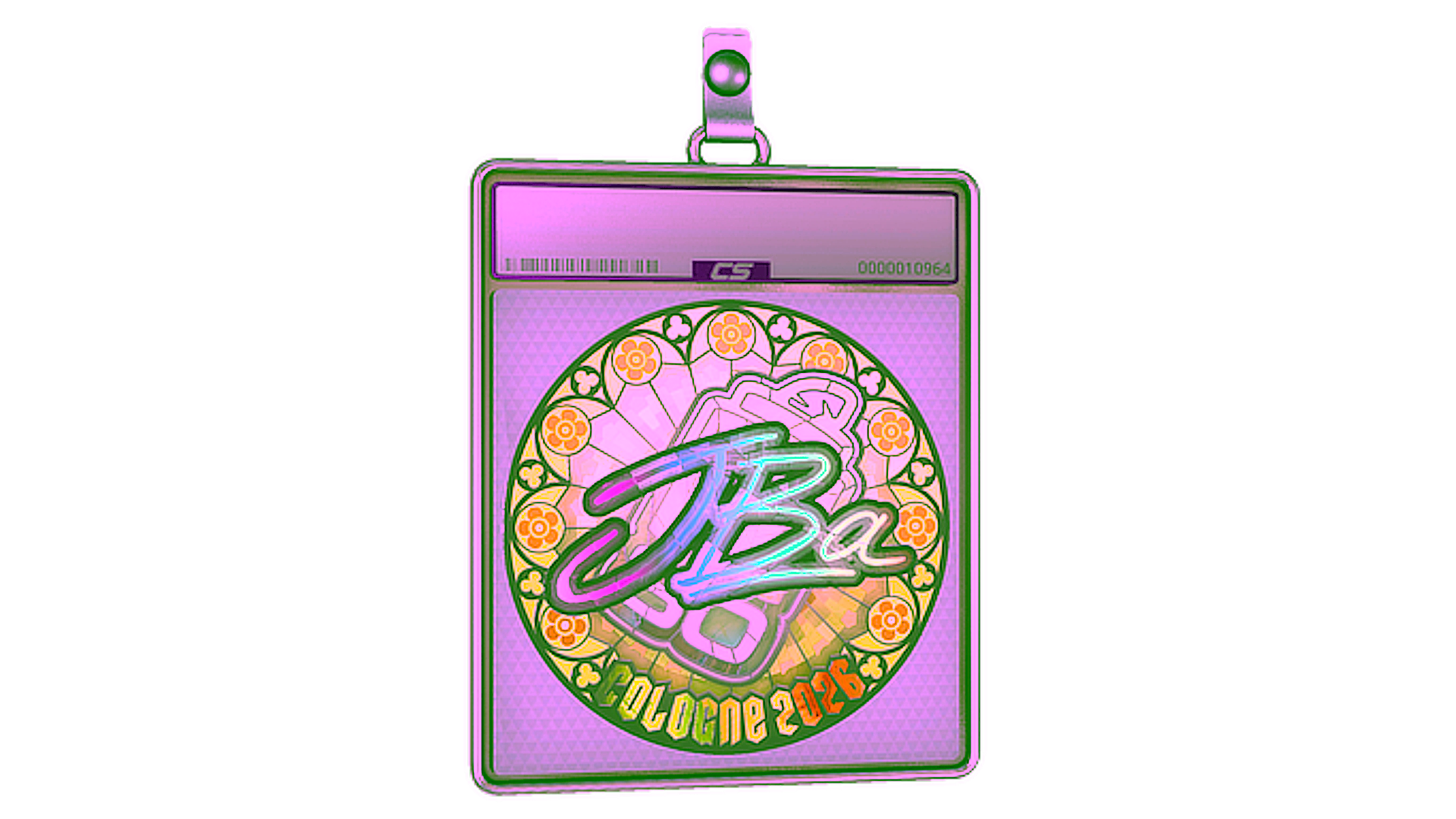 Display for Sticker Slab | JBa (Holo) | Cologne 2026