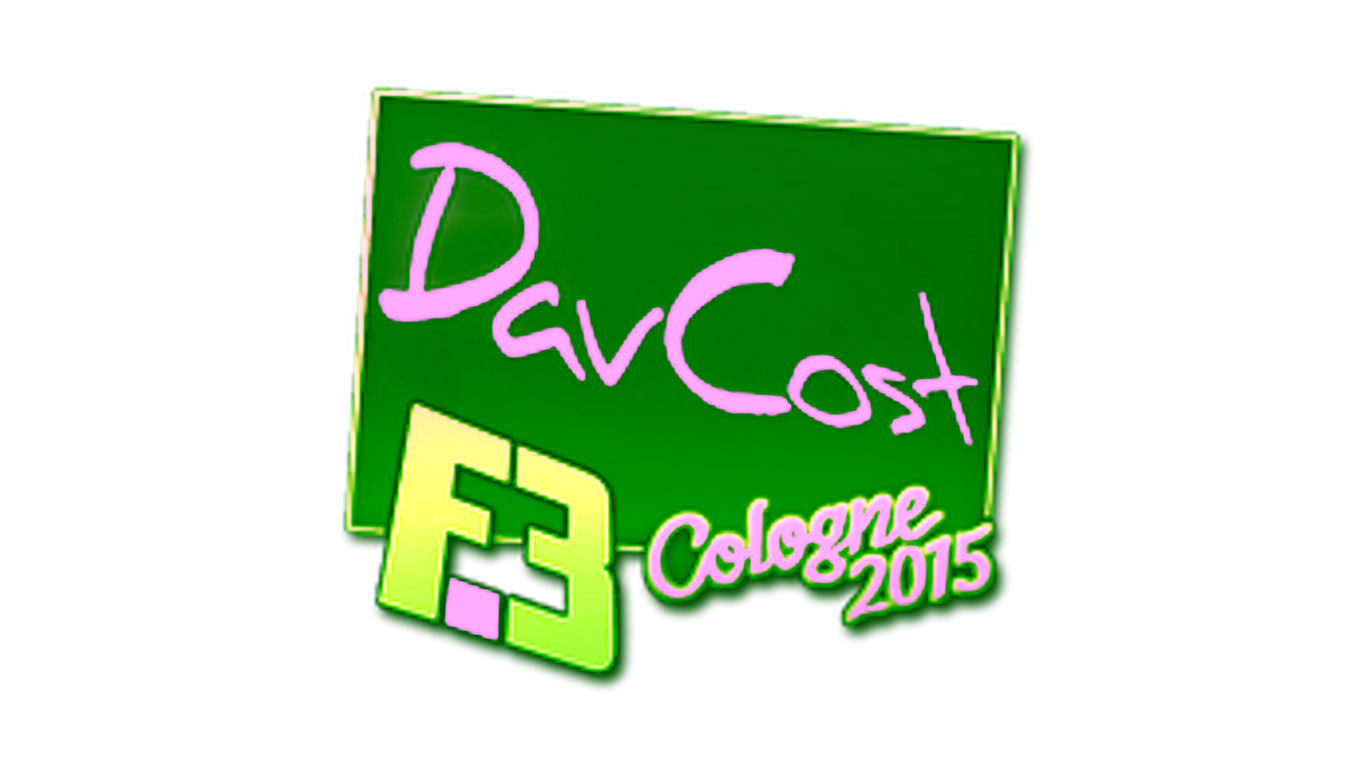 Display for Sticker | DavCost | Cologne 2015