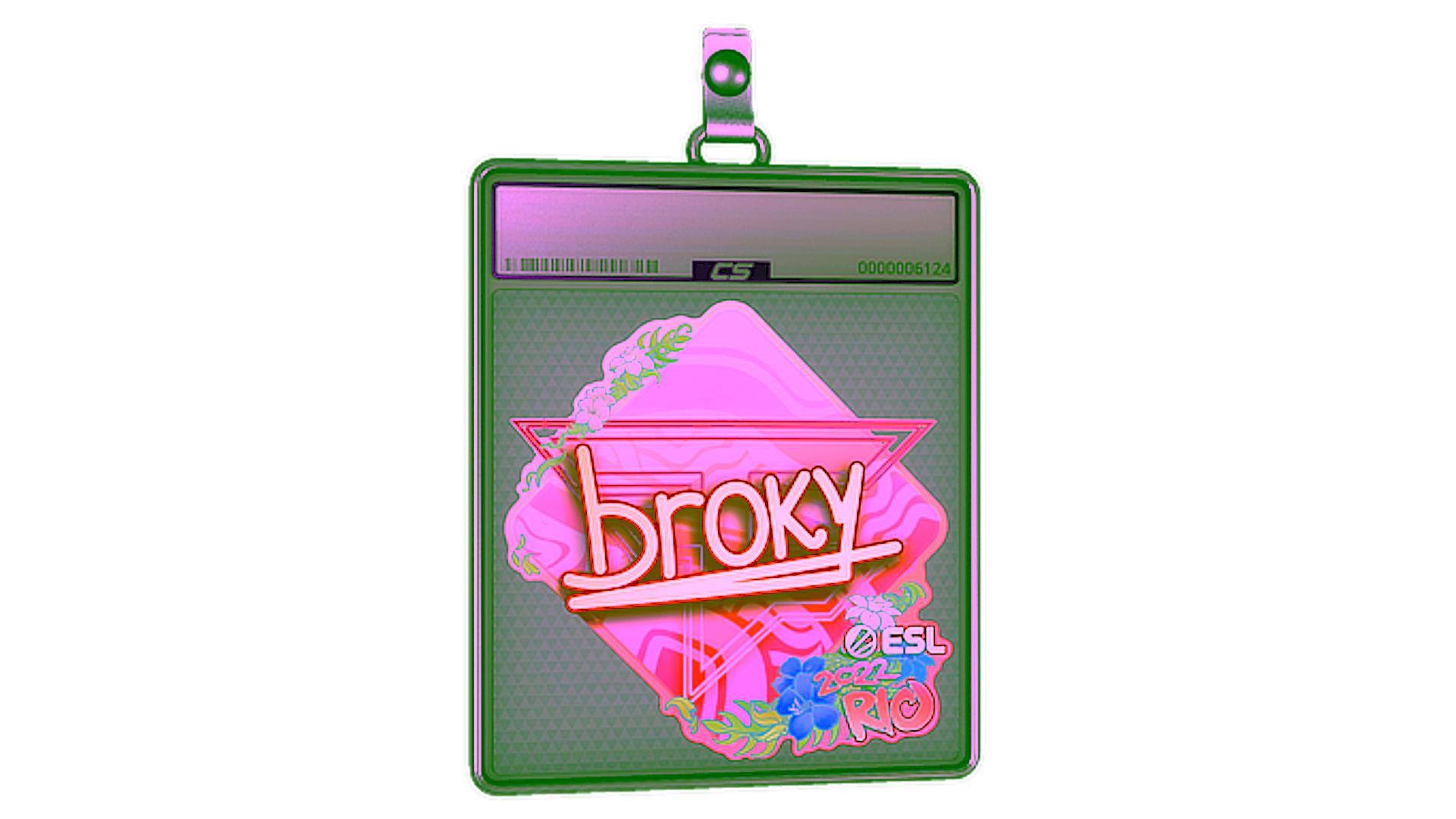 Wyświetl dla Sticker Slab | broky (Holo) | Rio 2022