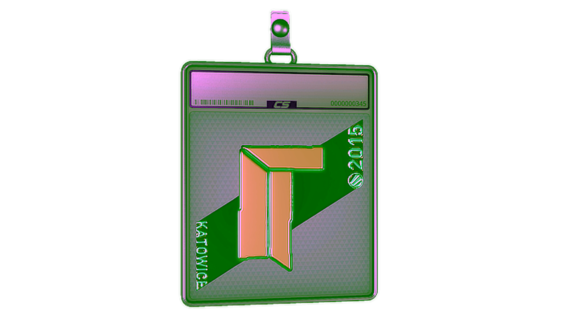 عرض لـ Sticker Slab | Titan (Gold) | Katowice 2015