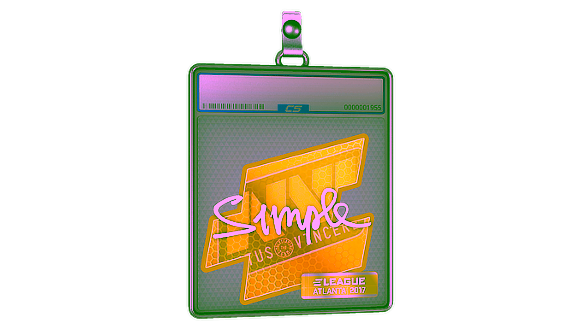 Exibição para Sticker Slab | s1mple | Atlanta 2017