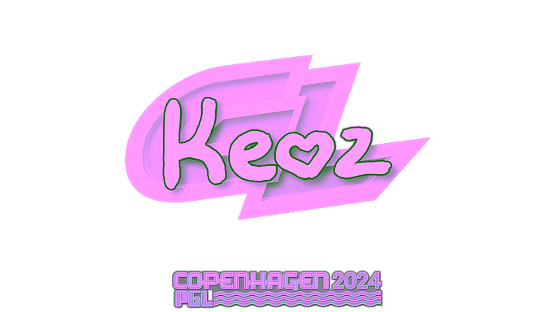 Display for Sticker | Keoz | Copenhagen 2024
