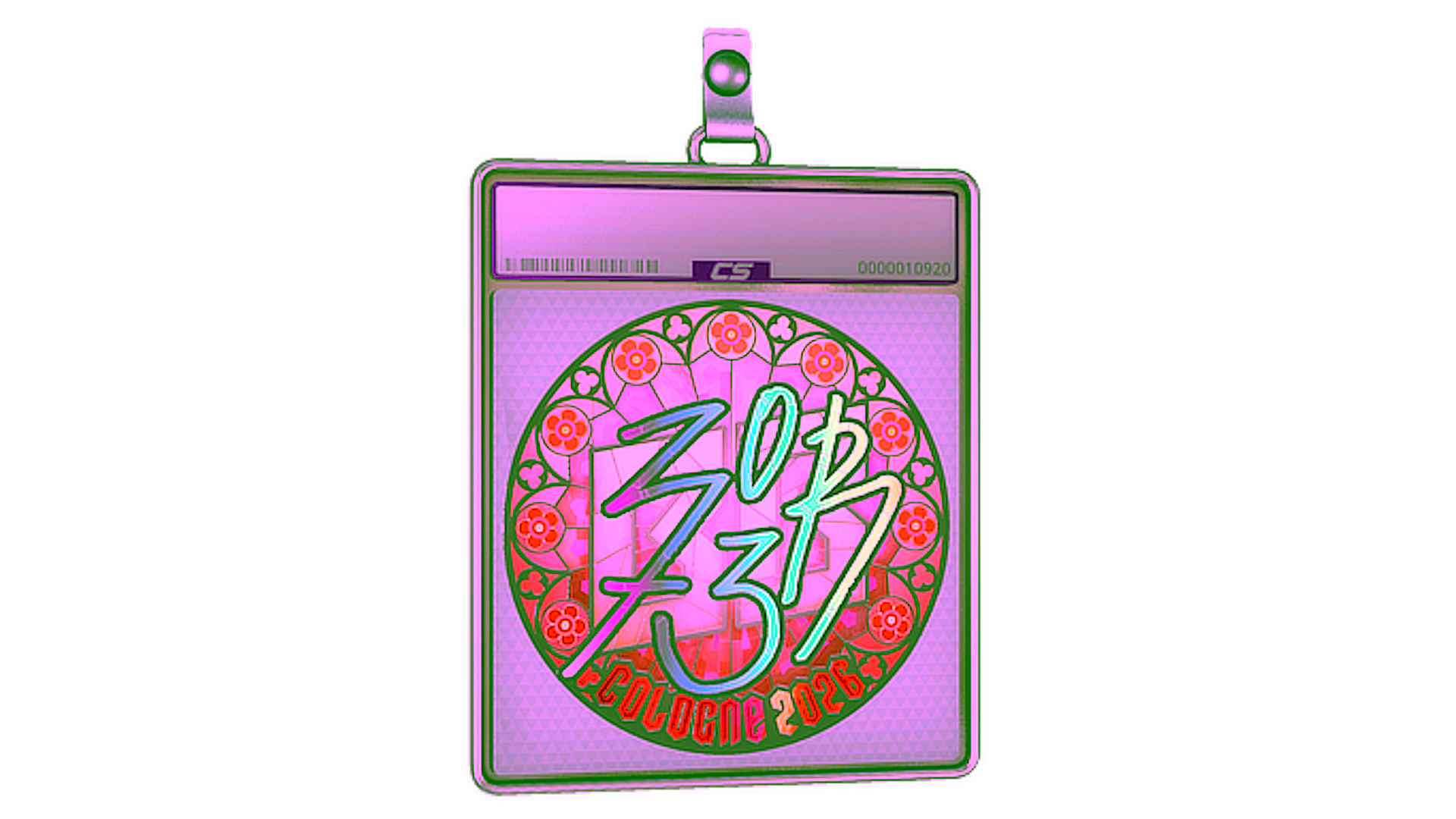 Display for Sticker Slab | zorte (Holo) | Cologne 2026