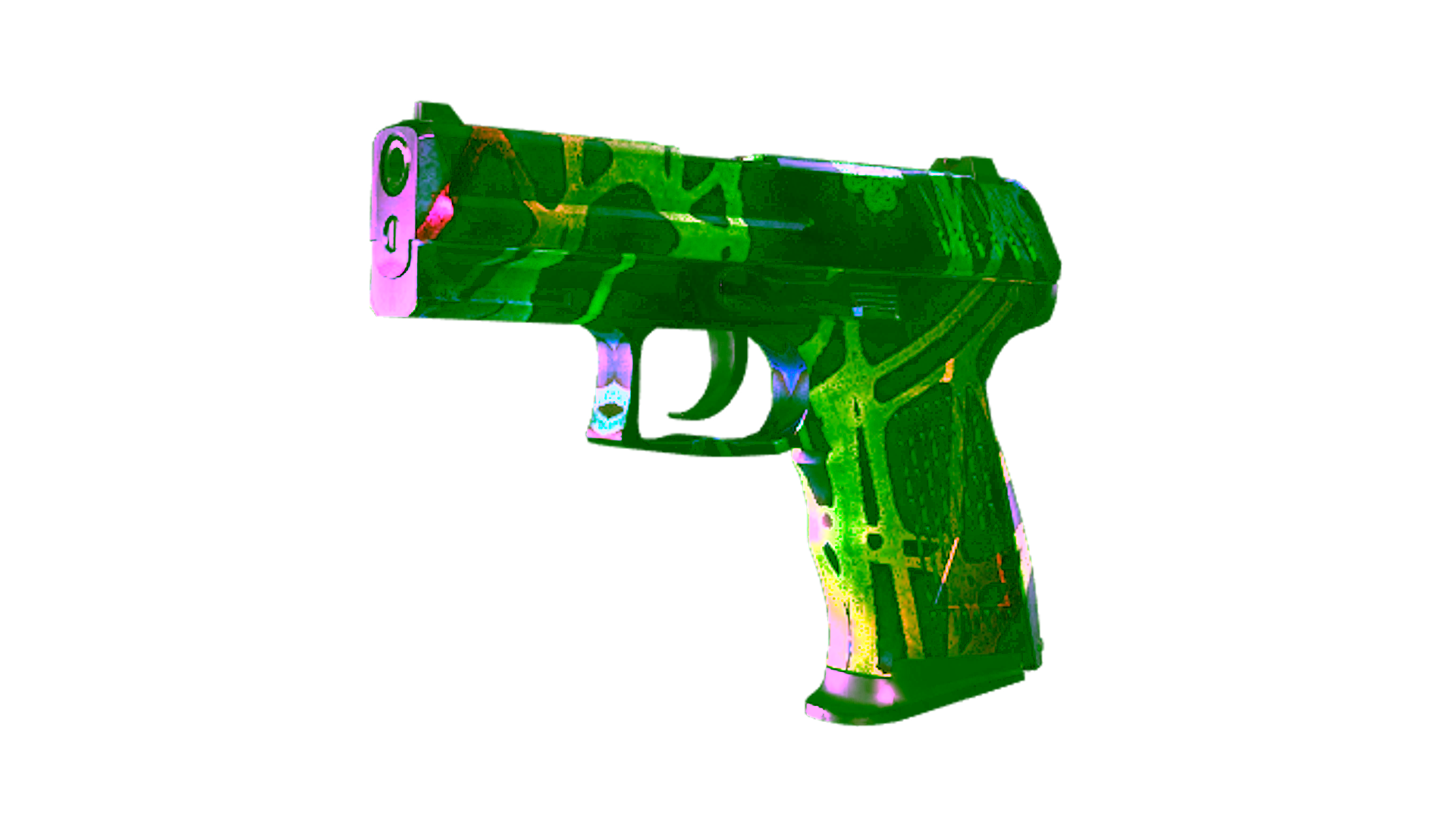 Visar för StatTrak™ P2000 | Acid Etched (Battle-Scarred)