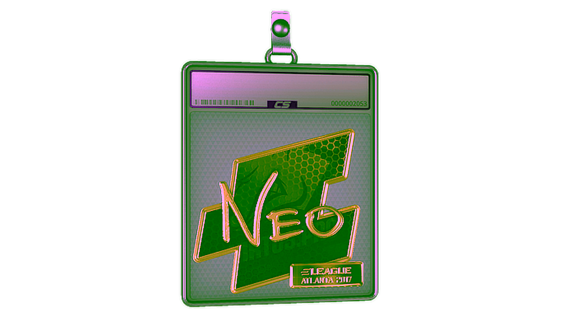 Display for Sticker Slab | NEO (Gold) | Atlanta 2017