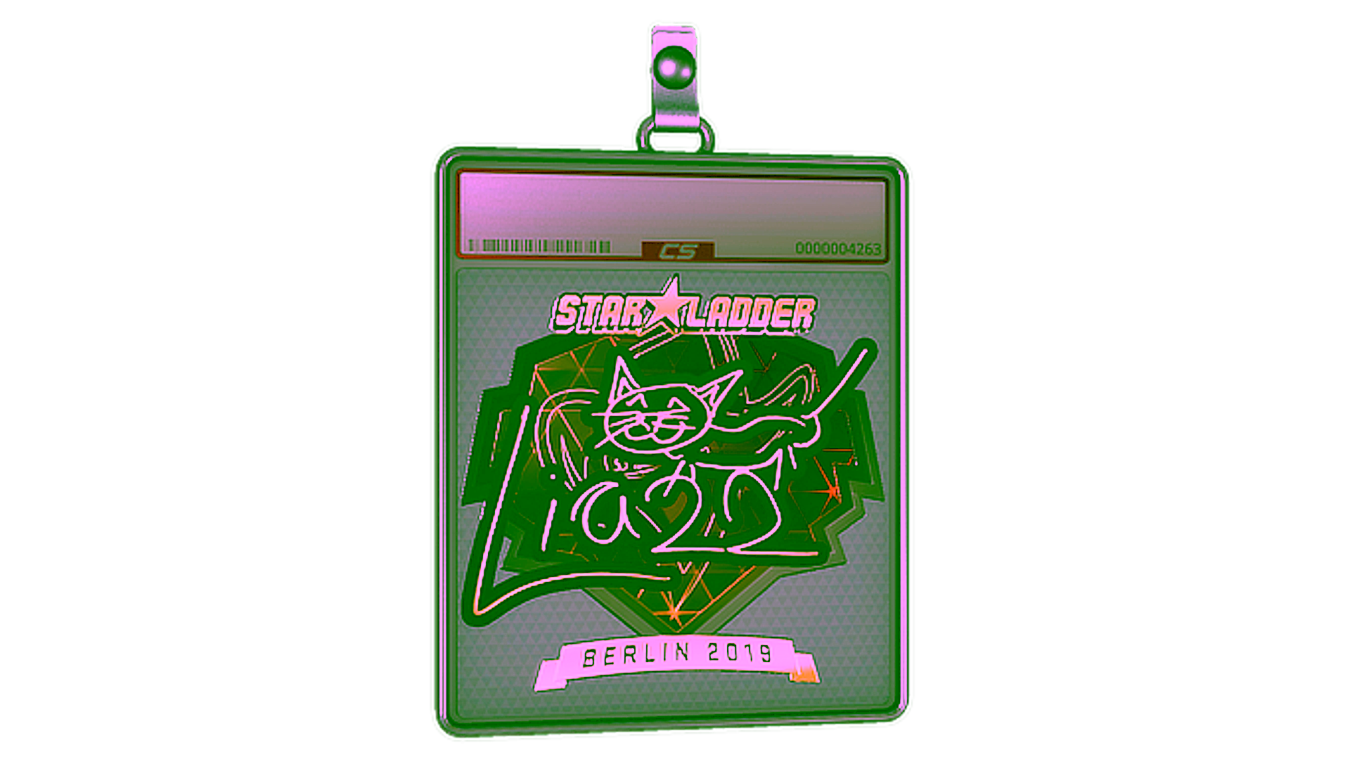 Affichage pour Sticker Slab | Liazz (Gold) | Berlin 2019