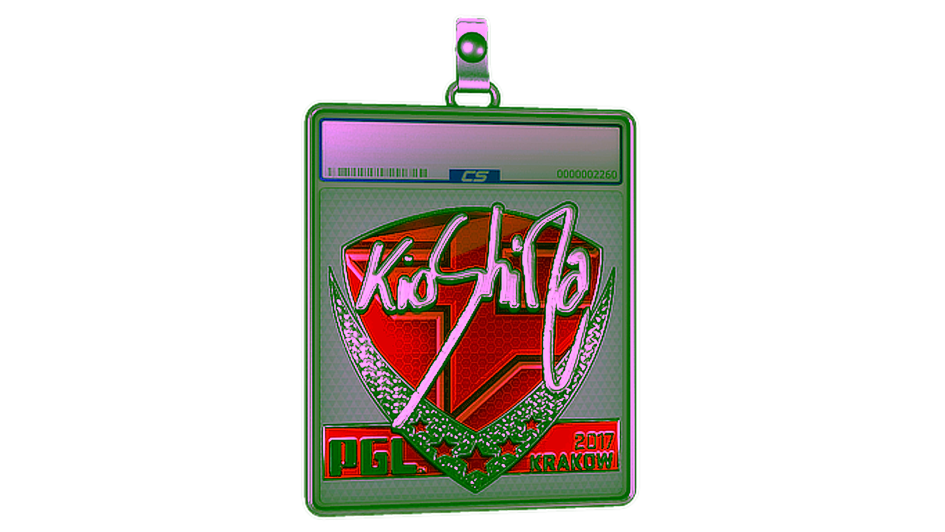 Exibição para Sticker Slab | kioShiMa (Foil) | Krakow 2017