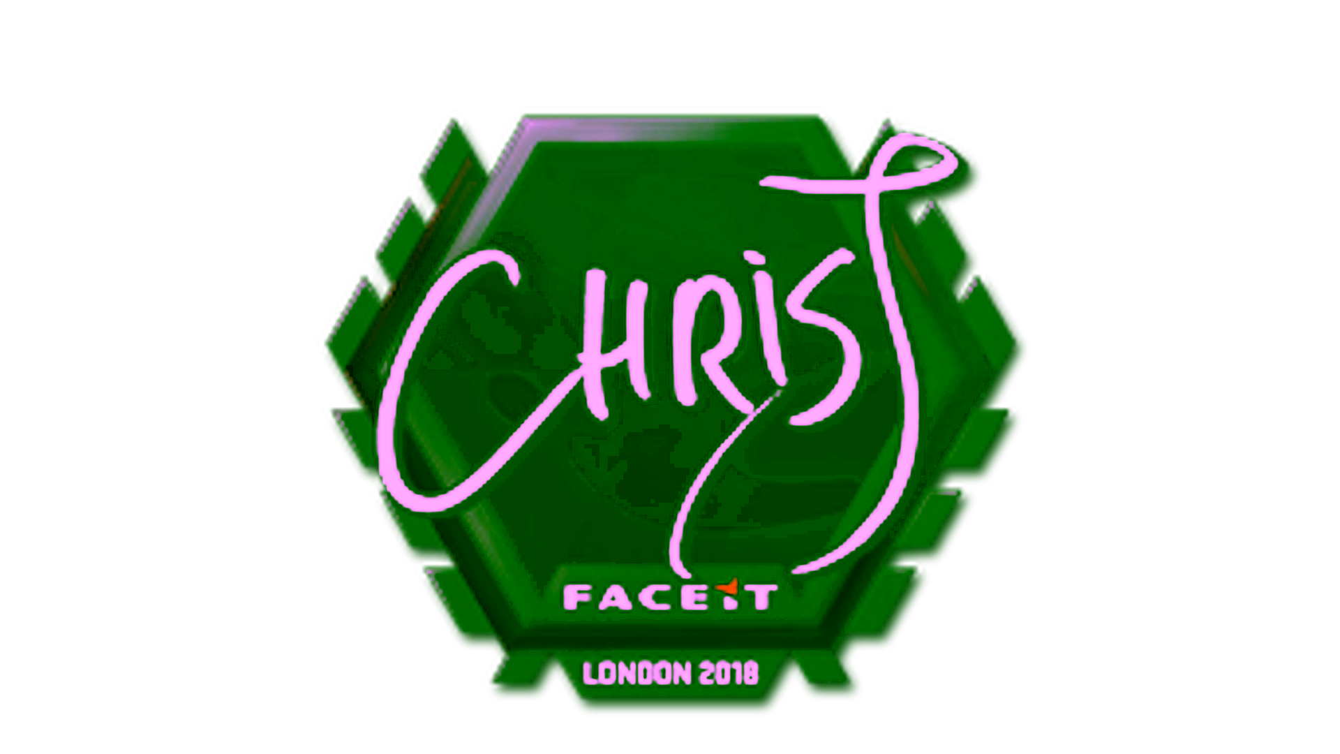 Display for Sticker | chrisJ | London 2018
