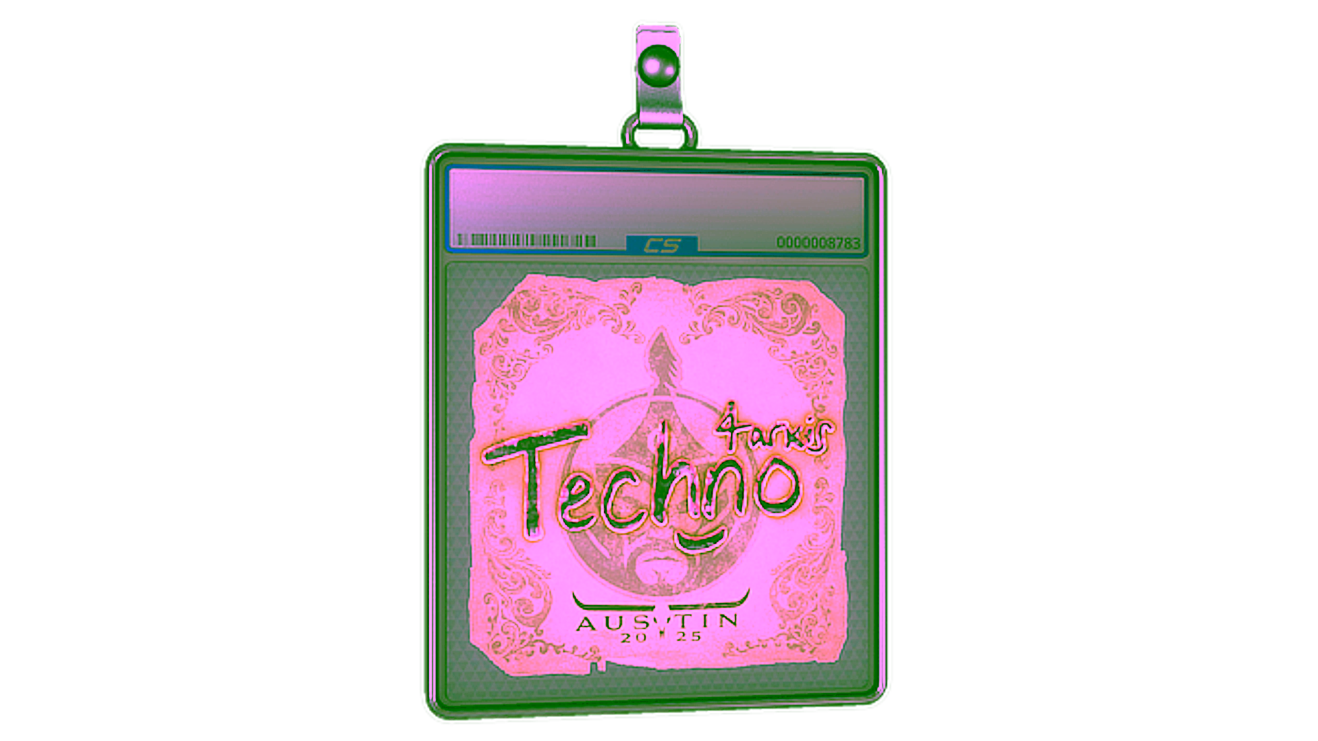 Display for Sticker Slab | Techno4K | Austin 2025