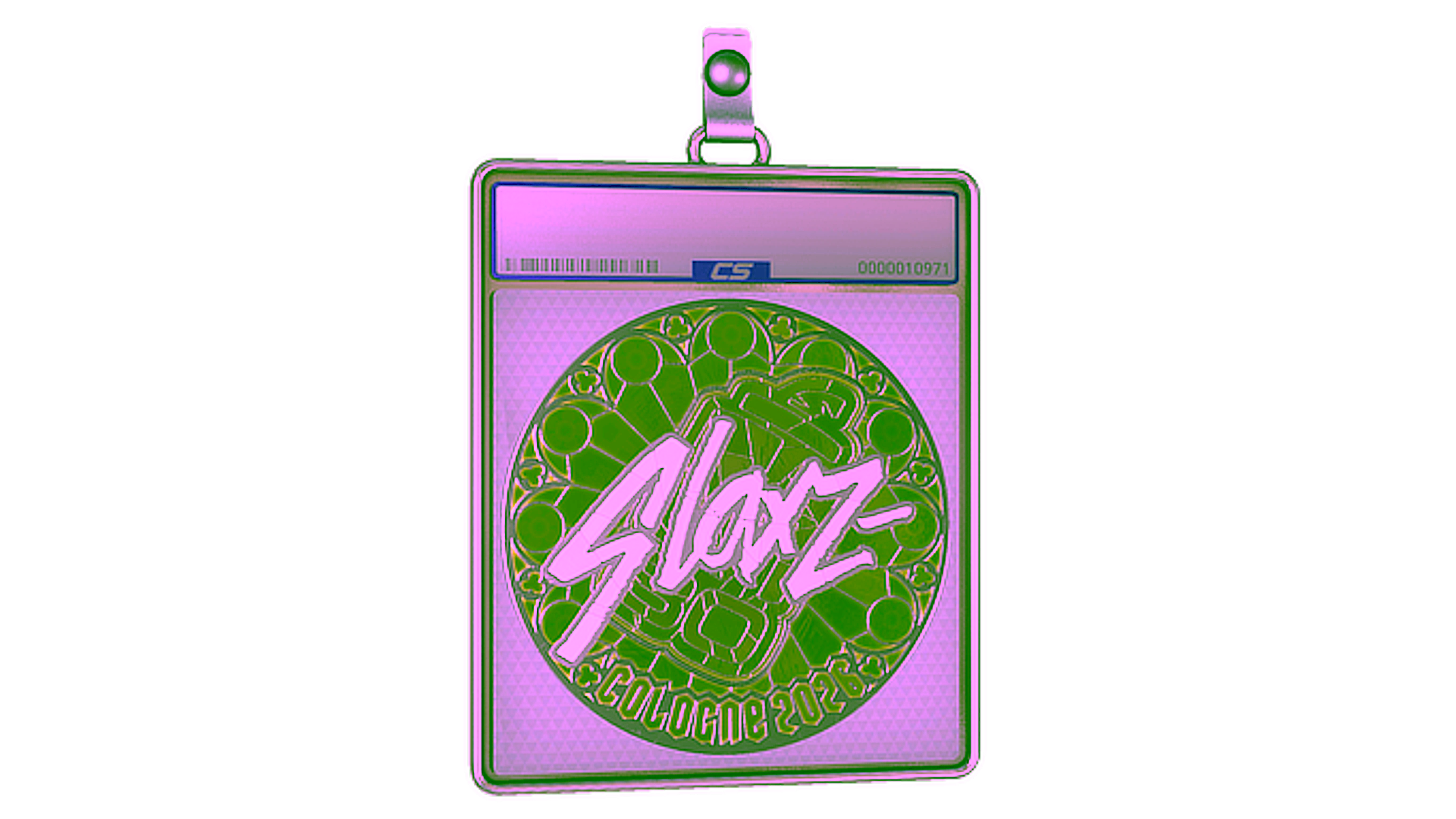 Display for Sticker Slab | slaxz- (Foil) | Cologne 2026