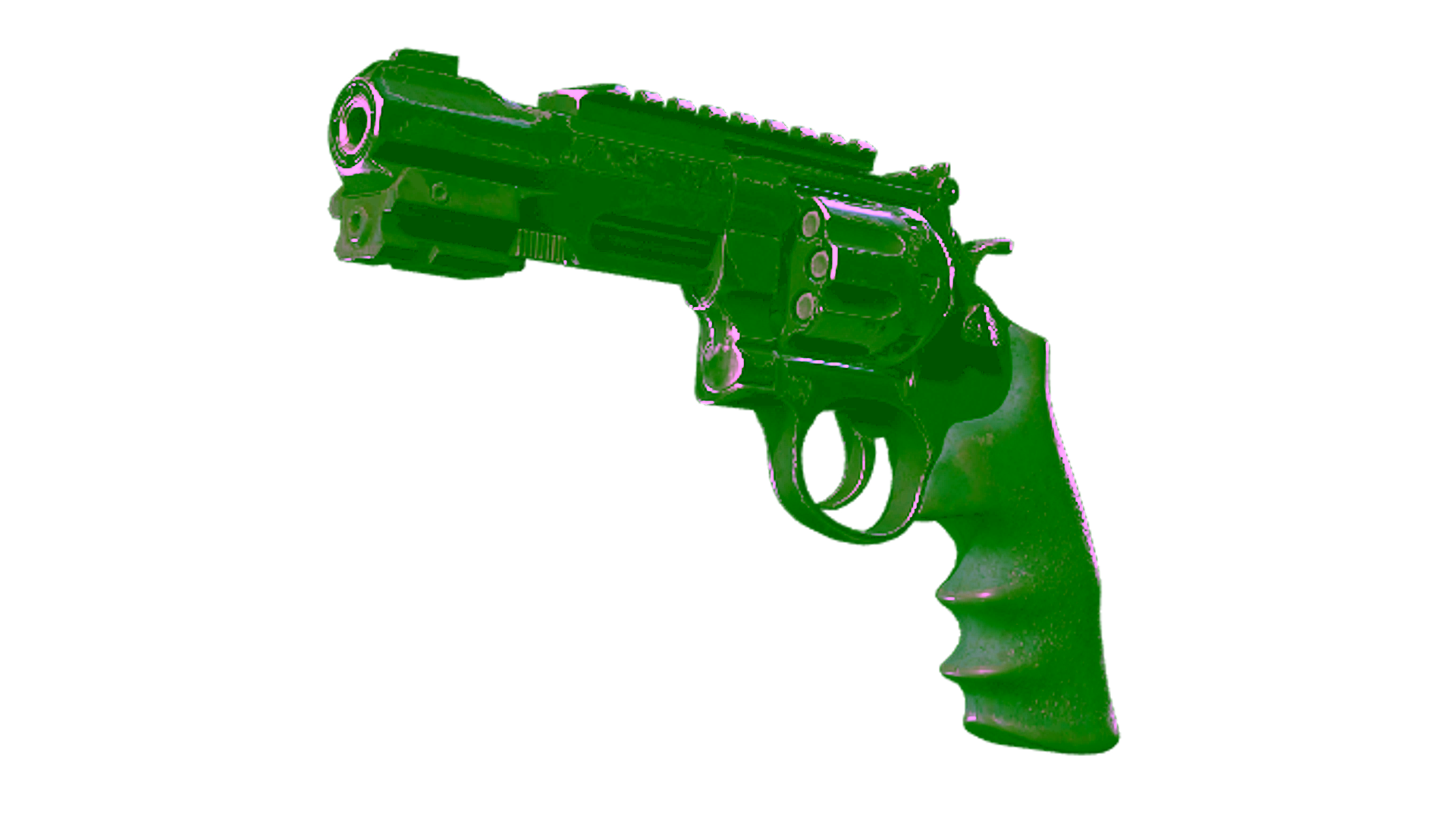 Display for Souvenir R8 Revolver | Night (Battle-Scarred)