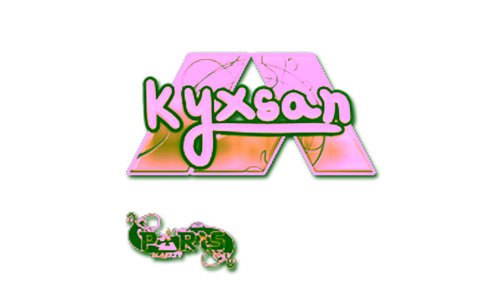 Display for Sticker | kyxsan (Gold) | Paris 2023