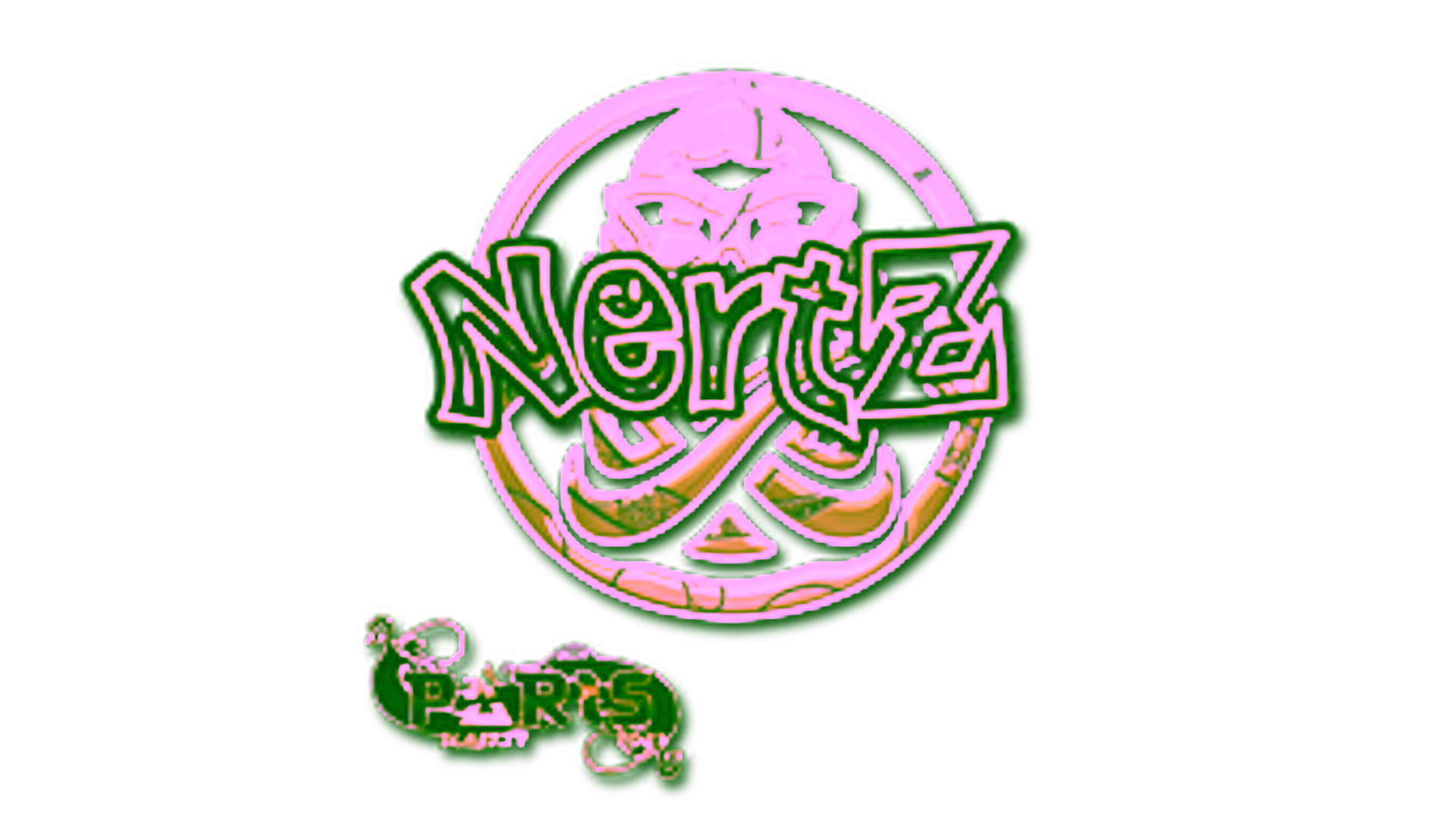 Rodyti Sticker | NertZ (Gold) | Paris 2023