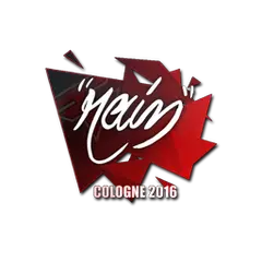 Sticker rain Cologne 2016