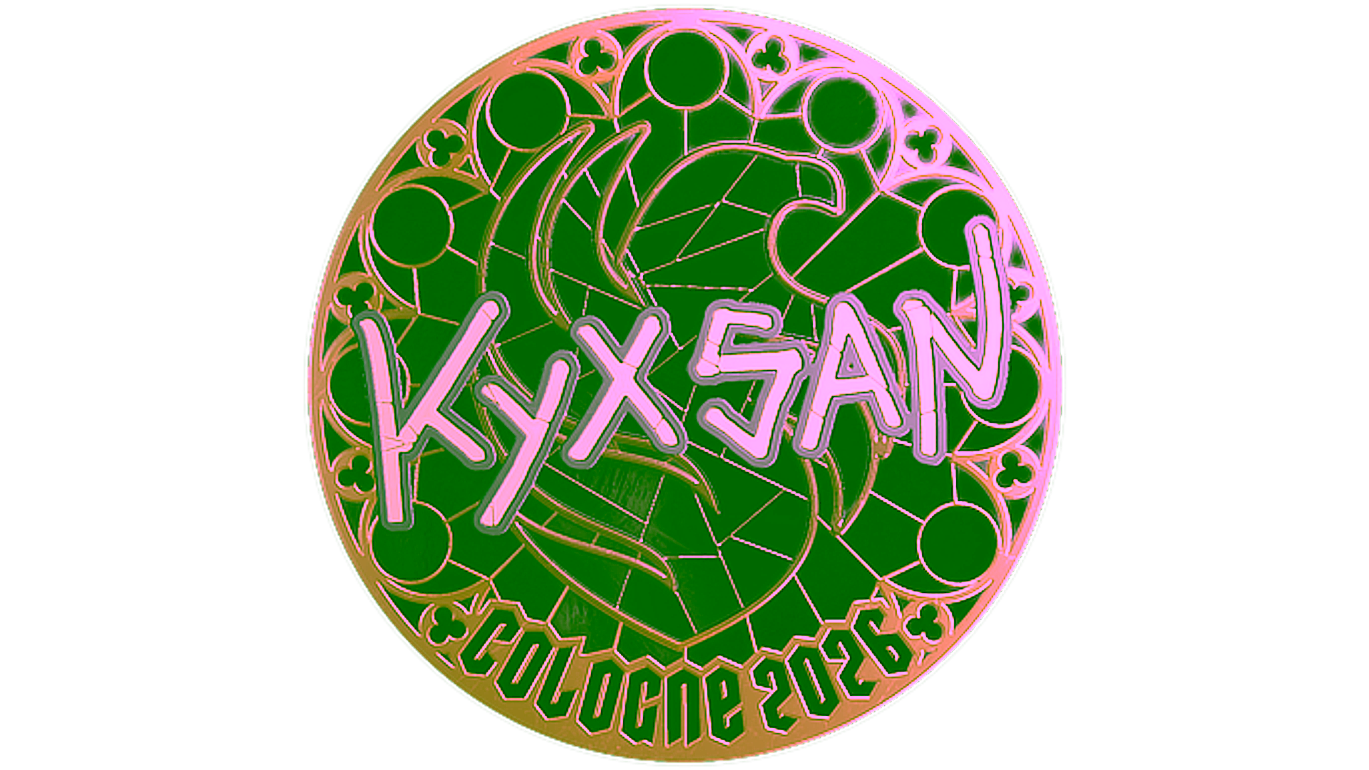 Display for Sticker | kyxsan (Gold) | Cologne 2026