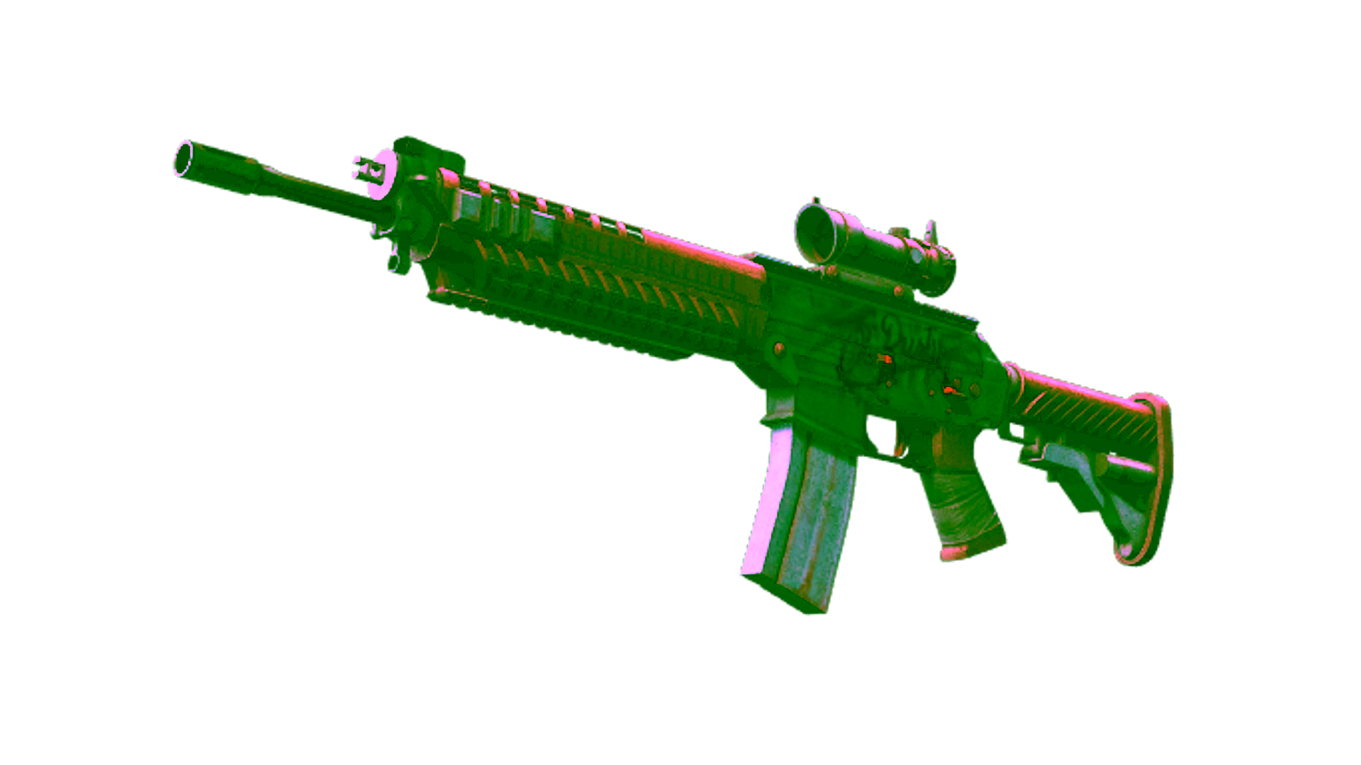 Display for SG 553 | Ol' Rusty (Battle-Scarred)