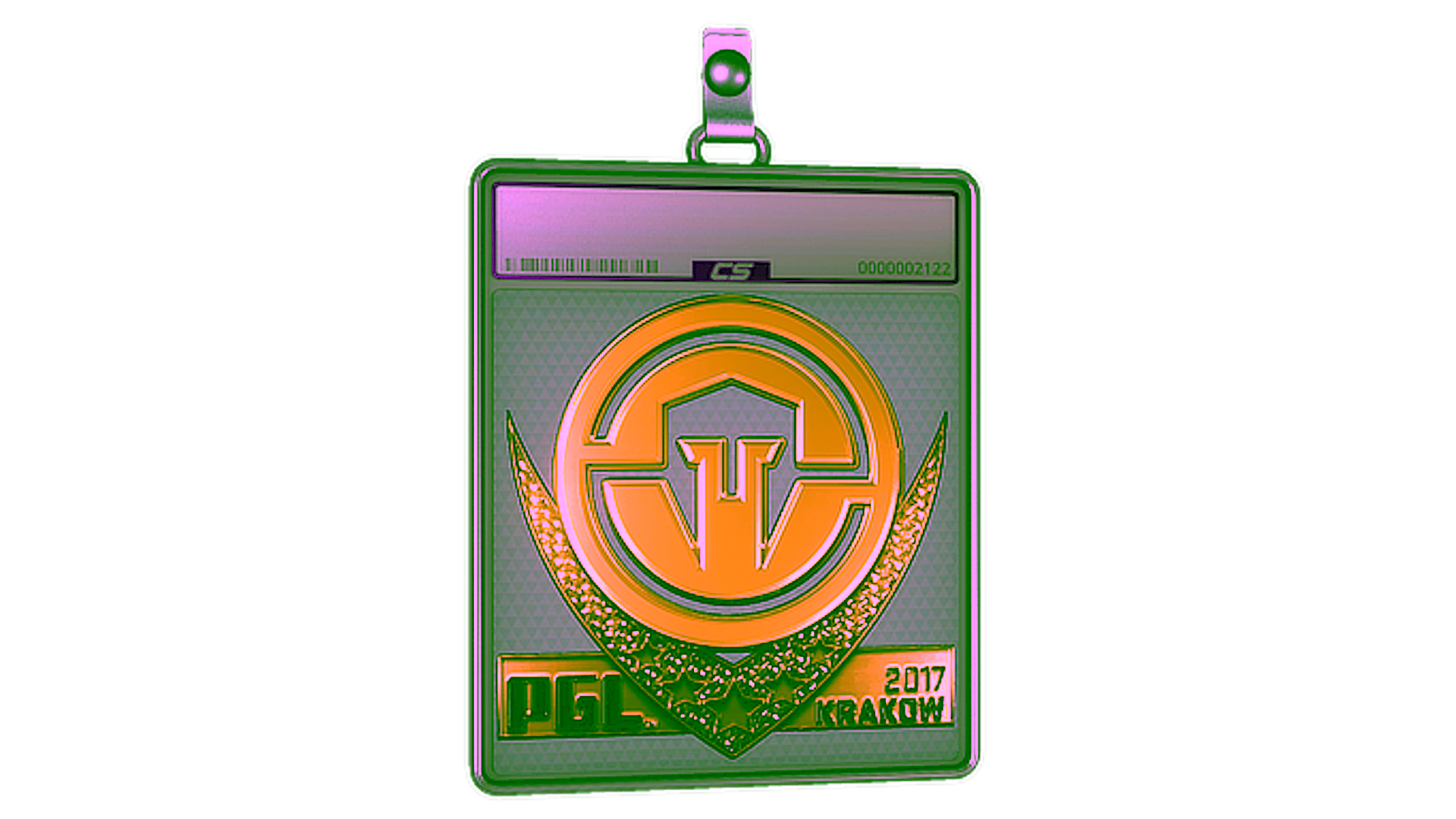 Display for Sticker Slab | Immortals (Gold) | Krakow 2017