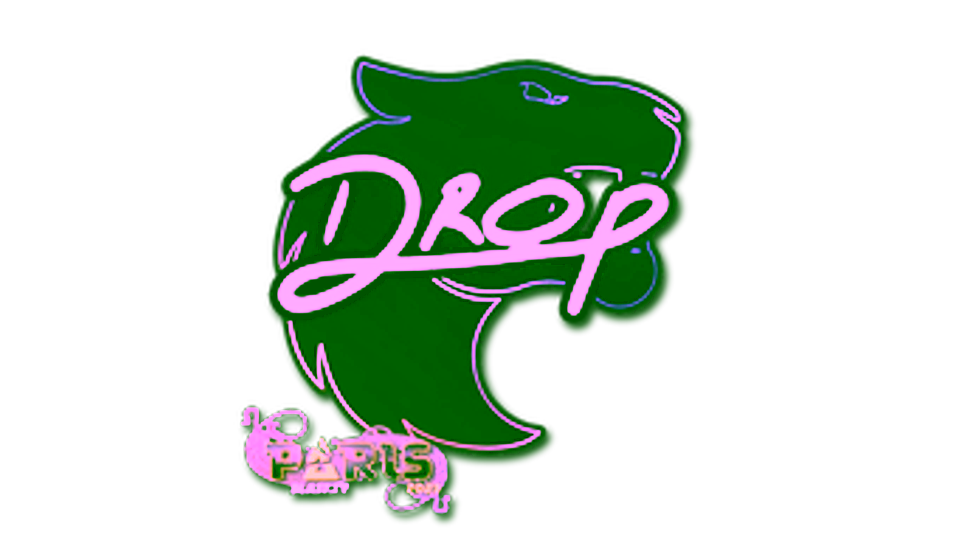 Display for Sticker | drop | Paris 2023